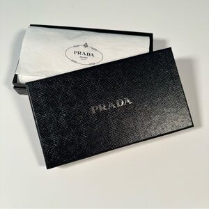 Authentic Prada Saffiano Leather Continental Wallet - Pristine